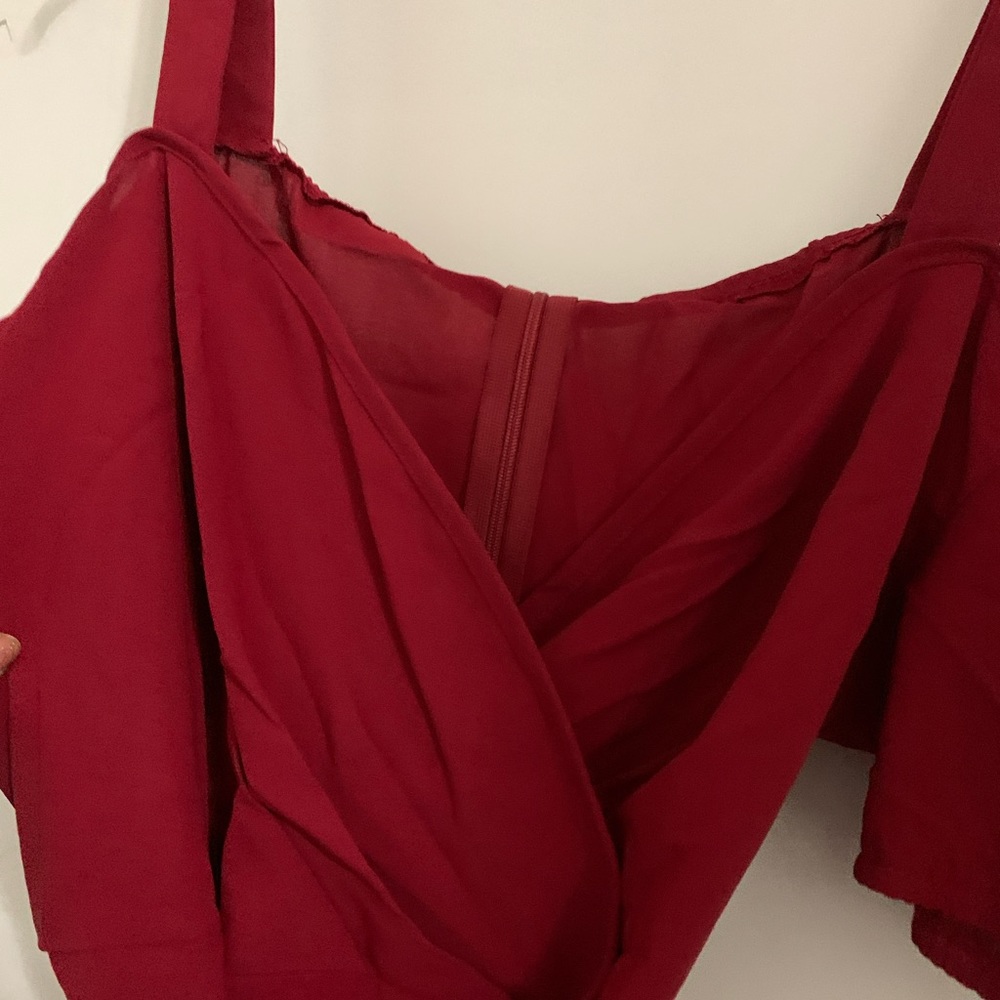 Red blouse - Picture 2 of 3